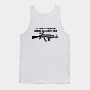 Ak 74 submachine Tank Top